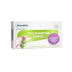 Novativ Sylimaryna Forte 60 tabletek powlekanych