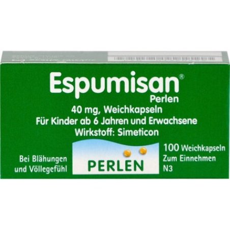 Espumisan 40mg Soft Capsules 100 Count