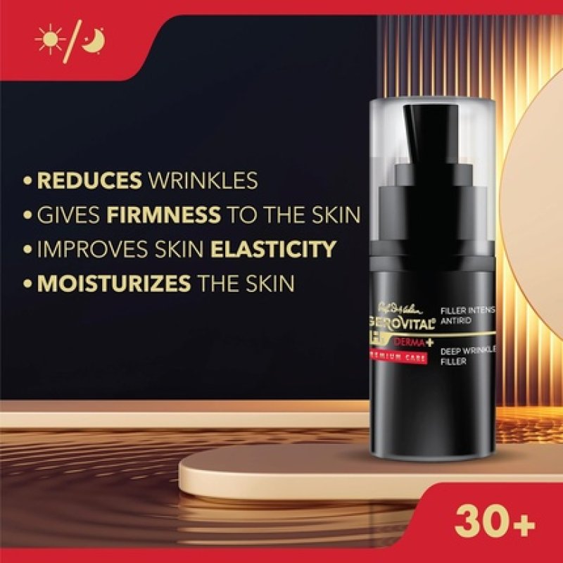 Intense Anti-Wrinkle Filler Serum 15ml Gerovital H3 Derma Premium Care