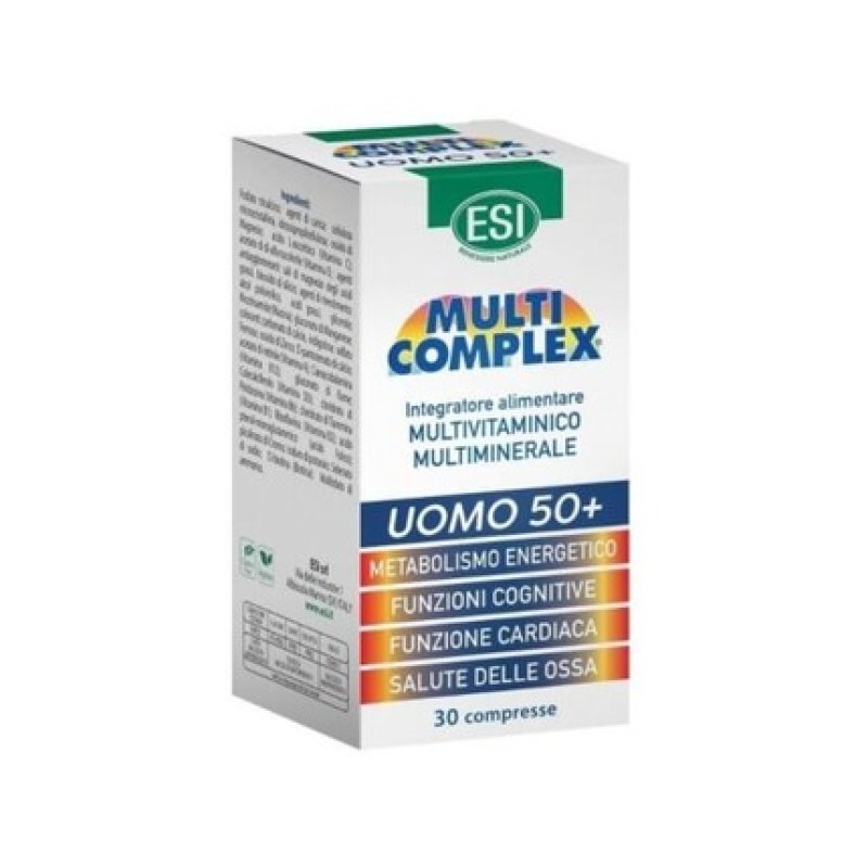 Esi Multicomplex Men 50 Vitamin & Mineral Supplement 30 Tablets