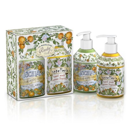 RUDY Le Maioliche Ischia & Pantelleria Hand Soap Set