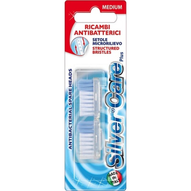 X2 Replacement Toothbrush Head Silver C