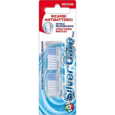 X2 Replacement Toothbrush Head Silver C