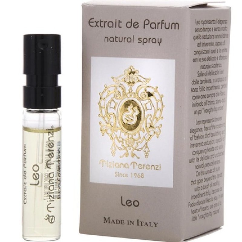 Tiziana Terenzi Leo Extrait De Parfum Sampler Vial Spray 0.05oz 1.5ml