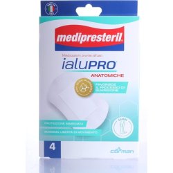 Medipresteril Ialupro Anatomical Dressings for Legs 10x15cm - Pack of 4