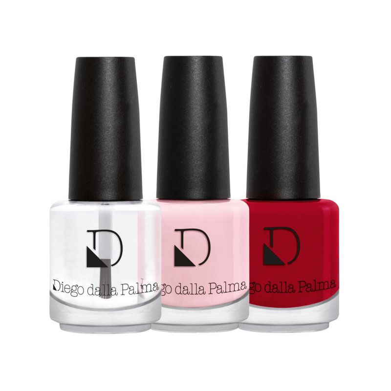 Diego dalla Palma Nail Kit Double Tasking Nail polish 380 Summer Rain Nail Polish 204 Into The Red Nail polish 237