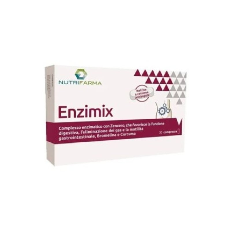 NUTRIFARMA Enzimix Digestive Health Supplement 30 Tablets