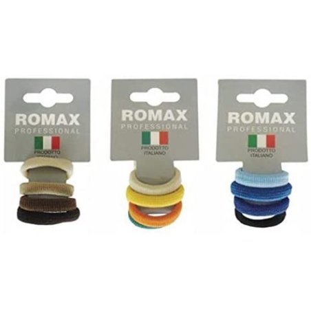 ROMAX Codini Elastic Hair Ties 3cm - Pack of 4