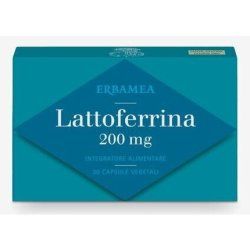 Lactoferrin 200mg Erbamea Vegetarian Capsules