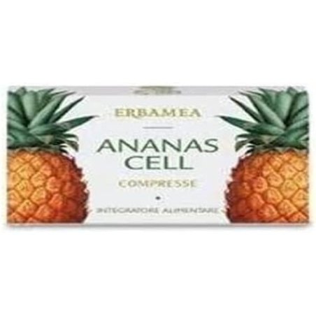 Erbamea Pineapple Cell Centella Birch Cellulite and Water Retention Multicoloured 36 Tablets
