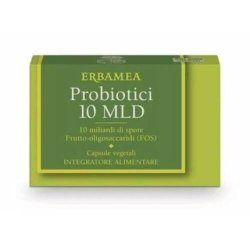 Probiotics 10ml Erbamea 24 Herbal Capsules