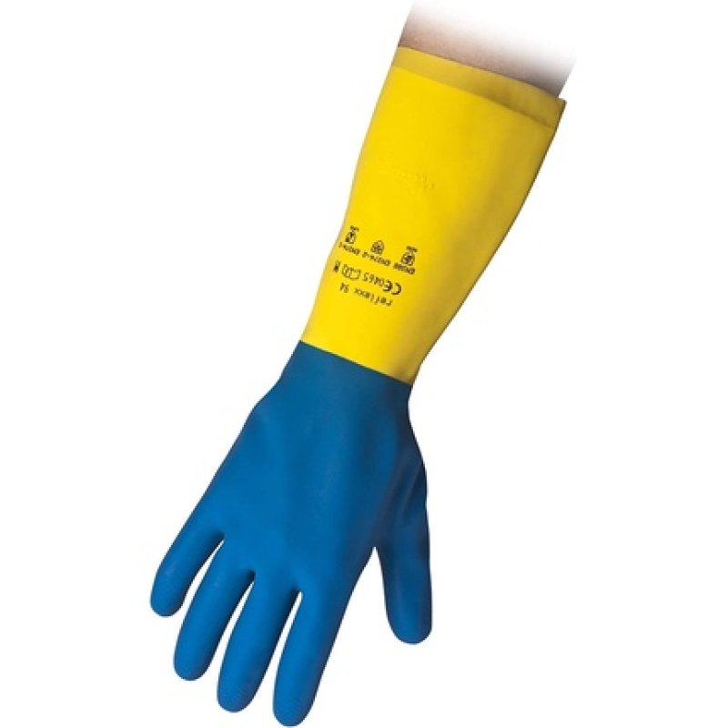Reflexx R94/S Reusable Latex Gloves Two-Tone M