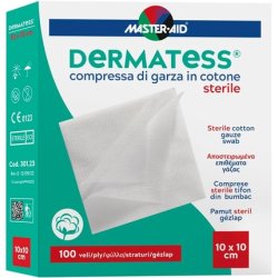 Dermates Cotton 100 Pieces 10x10cm