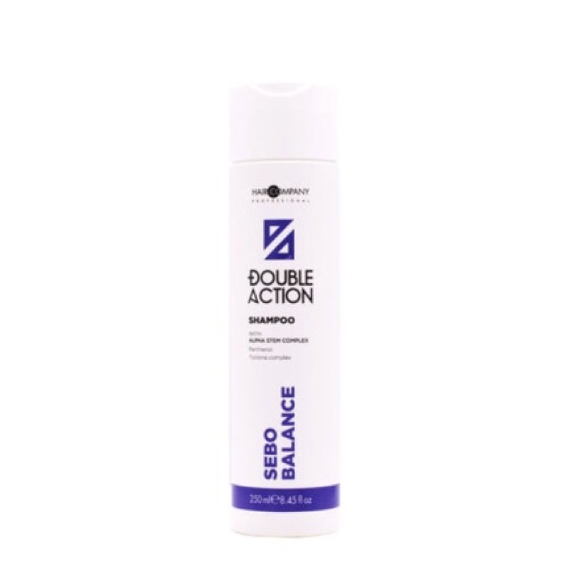 Hair Company Double Action Sebo Balance Shampoo 250ml - Anti-Oil Shampoo