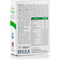 Omegor MIND Supplement with Omega 3, EPA, DHA and Omega 6 GLA 30 Capsules