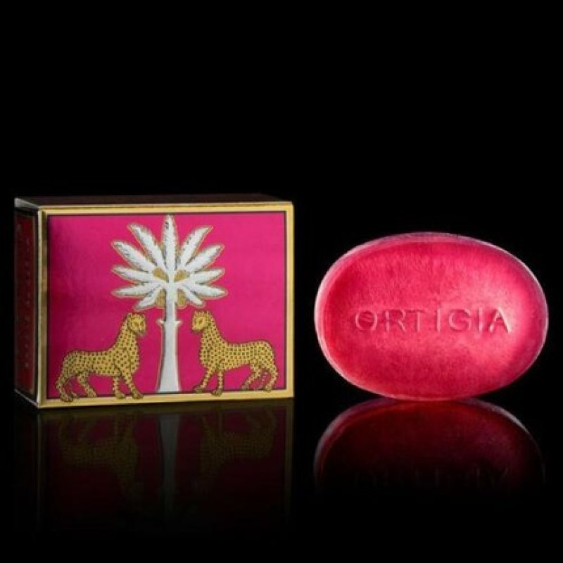 Pomegranate Scented Soap Bar Glycerine Melograno Ortigia Sicilia Gift 40g