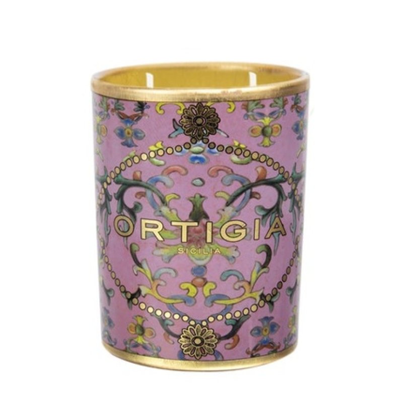 Ortigia Sicilia Aragona Decorated Candle