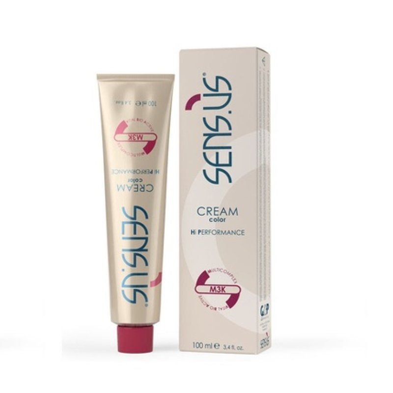 Sensus M3k Permanent Hair Color Pastel Toner Silver - 100ml