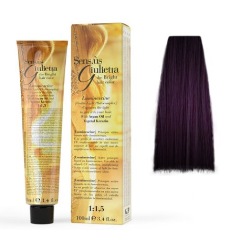 Sensus Giulietta 4.7 Medium Violet Brown Hair Color