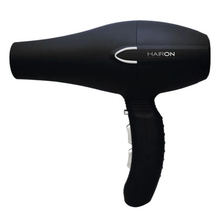 Hair On Hair Dryer Avion Black - 2000 Watt