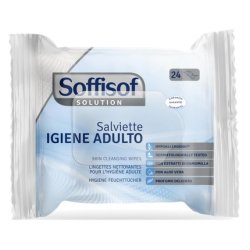 Soffisoft Adult Wipes 24Pcs - Personal Hygiene