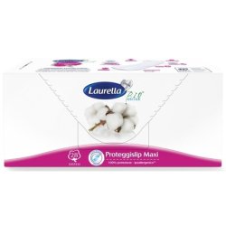 LAURELLA Organic Cotton Maxi Panty Liners 28 pcs