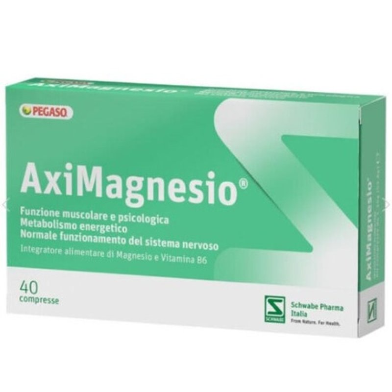 Pegaso AxiMagnesio Schwabe Pharma 40 Tablets