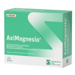 Pegaso AxiMagnesio Dietary Supplement 20 Bags