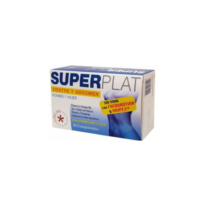 Gricar Superflat 30 Tablets 700 Milligrams