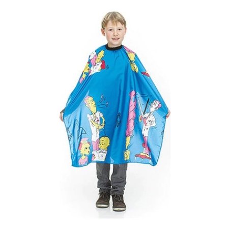 Xanitalia Pro Cape Cut Polyester for Kids Blue 83 x 125 cm