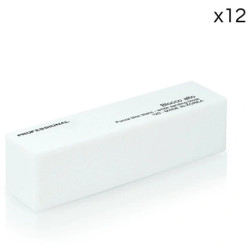 Xanitalia Pro Xan Pro Pack Of 12 Thick Rectangular Files White