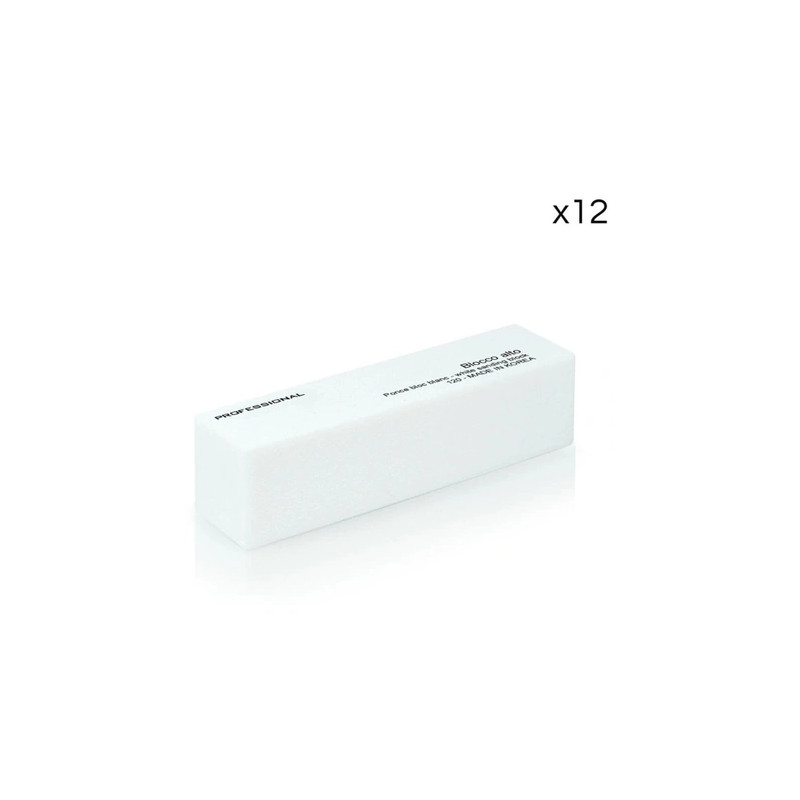Xanitalia Pro Xan Pro Pack Of 12 Thick Rectangular Files White