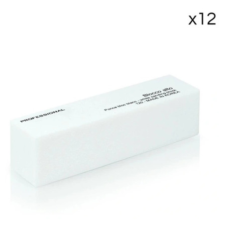 Xanitalia Pro Xan Pro Pack Of 12 Thick Rectangular Files White