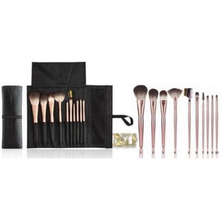Xanitalia Pro Margot 10-Piece Brush Set with Nylon Bristles 180g
