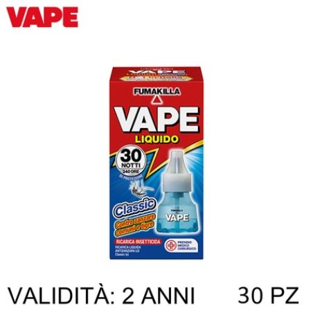 Vape Classic Liquid Refill 30 Nights 15ml
