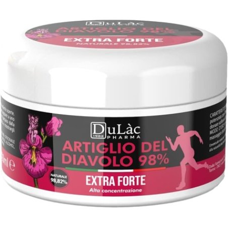 Devil's Claw Gel 98% Extra Strong 300ml Made in Italy for Massage to Joints and Muscles Natural Formula and