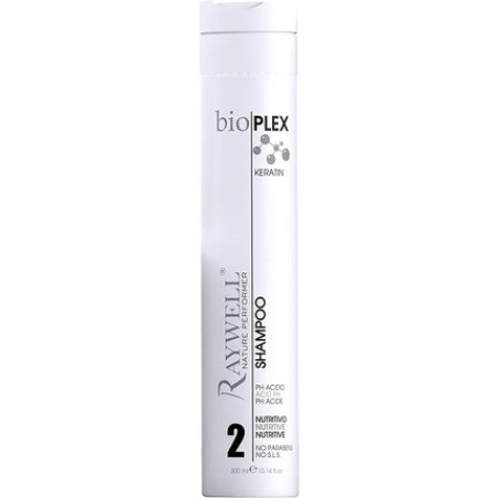 Raywell Bioplex Keratin Nutritive Shampoo Softens Hair and Adds Shine 300ml
