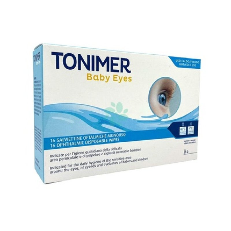 Tonimer Baby Eyes Disposable Ophthalmic Wipes 16 Pieces