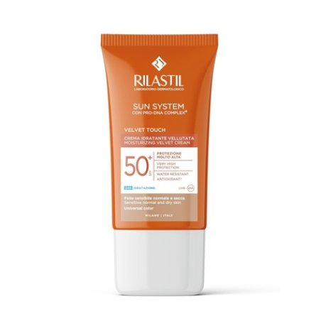 Rilastil Velvet Touch 50 Velvety Moisturizer Sunscreen for Face