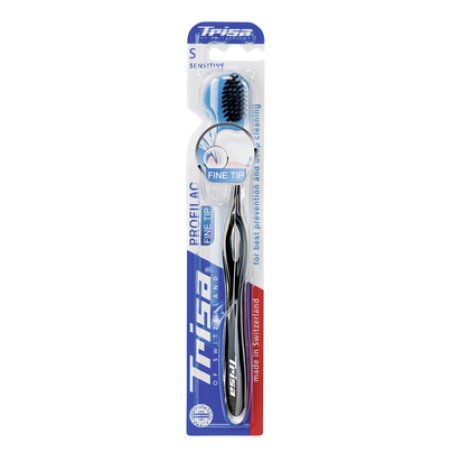 Trisa 660680 brosse à dents Noir Adulte