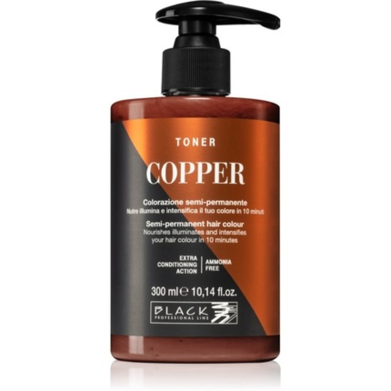 Black Professional Line Toner - Copper, 300 ml