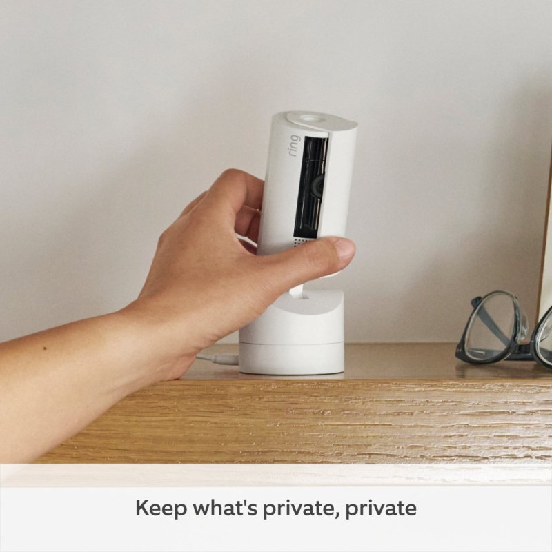 Ring - Pan-Tilt Indoor Cam, Black