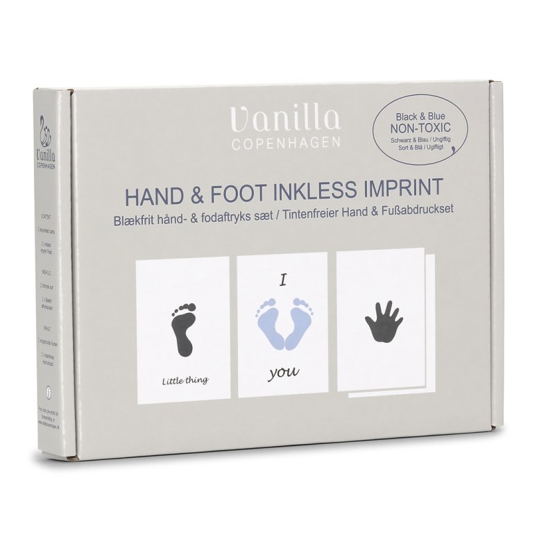 Vanilla Copenhagen - Hand & Foot Inkless Pads - Blue-Black - One size (MEMO0324)