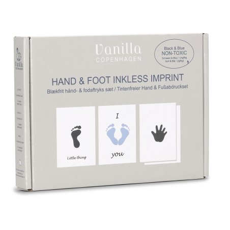Vanilla Copenhagen - Hand & Foot Inkless Pads - Blue-Black - One size (MEMO0324)