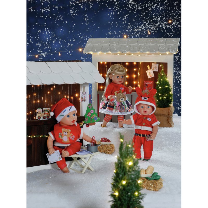 BABY born Advent Calendar 43cm Ensemble d'habits de poupée