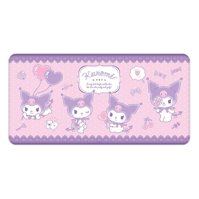 Sanrio XXL tapis de souris Kuromi Kawaii