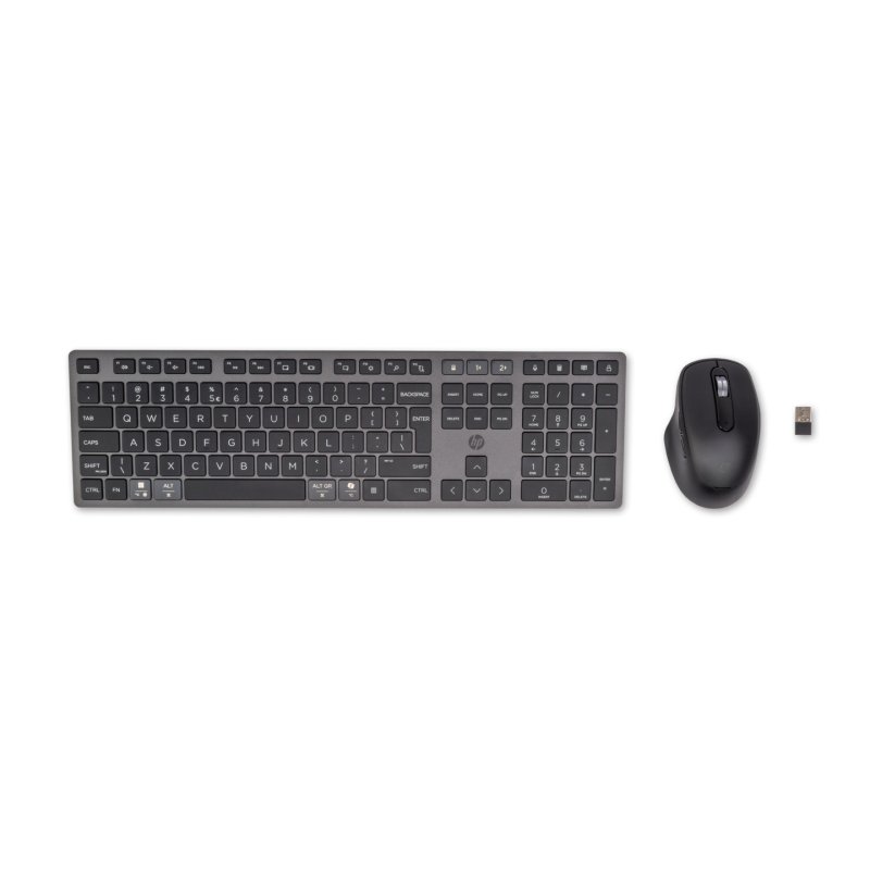 HP Ensemble clavier et souris sans fil rechargeables multi-appareils 720