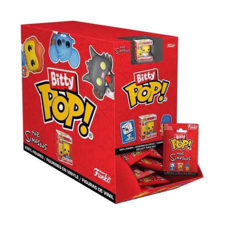 Simpsons Display (32) figurines Bitty POP! Vinyl PDQ 2,5 cm