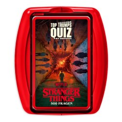 Stranger Things jeu de cartes Top Trumps Quiz *ALLEMAND*