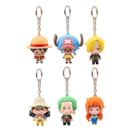 One Piece présentoir porte-clés Pocket Hero Series 2 (12)